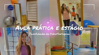 VLOG ROTINA DE UMA ESTUDANTE DE FISIOTERAPIA 11  agora eu sou estagiária de Fisio no TEA [upl. by Ainafets]