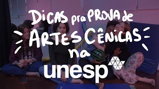 Vou fazer a prova especifica de Artes Cênicas da Unesp  IAgora [upl. by Hoi]