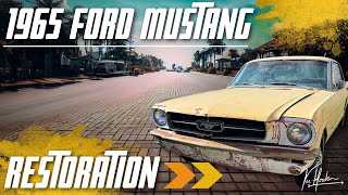 1965 FORD MUSTANG RESTORATION Installing Open Tracker Racing Disc Brakes  Part 13 [upl. by Candless]