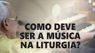 COMO DEVE SER A MÚSICA NA LITURGIA  CORTES  Dom Henrique Soares [upl. by Einapets203]