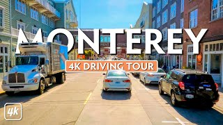 Monterey California – 4K Ultra HD Driving Tour [upl. by Accemahs243]