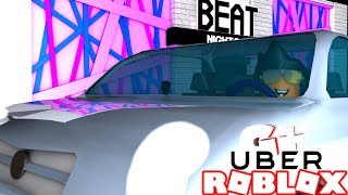 😂 VIREI UM MOTORISTA UBER no ROBLOX  Bloxburg 14 [upl. by Meletius]