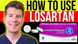 Doctor explains how to take LOSARTAN aka CozaarLozol  Doses side effects amp more [upl. by Vanya]