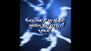 My Alight Motion text effect pack for WIS  QR code  XML  Link edit alightmotion [upl. by Ralyat]