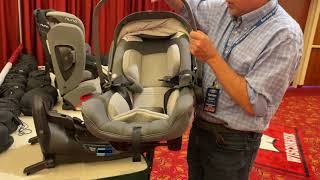 Nuna PIPA lite rx RearFacing Only Infant Carseat Feature Preview [upl. by Sorgalim]