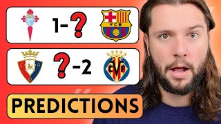 LA LIGA GAMEWEEK 14 PREDICTIONS amp BETTING TIPS [upl. by Sherborn]