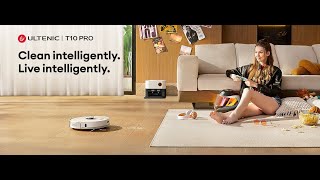 Ultenic T10 Pro SelfEmptying Robot Vacuum with Dual SpinPower Mopping [upl. by Uos]