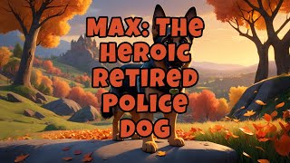 Max The Heroic Retired Police Dog [upl. by Ajnotal]