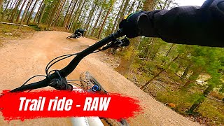 Isaberg Bike Park Pelikanen  Trail ride RAW [upl. by Yankee]