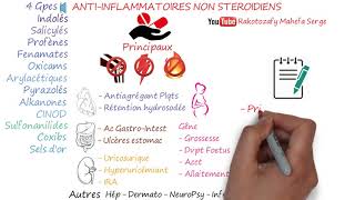 ANTI INFLAMMATOIRES NON STÉROÏDIENS  L’essentiel [upl. by Raleigh78]