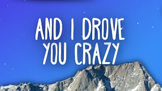 BANKS  And I Drove You Crazy Lyrics [upl. by Enelie]