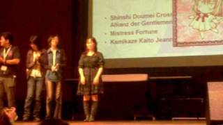 Mangaka Arina Tanemura in Germany Animagic 2009 part 1 [upl. by Hime915]