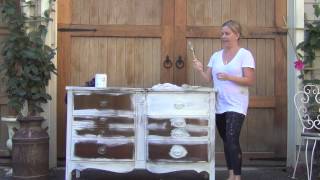 Annie Sloan Chalk Paint Painting Hardware [upl. by Tews]