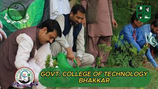 Tree Plantation Drive at Govt College of Technology Bhakkar [upl. by Particia]