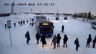 🥶🅻🅸🆅🅴🥶Norilsk Siberia❄️Polar Day🌟The coldest bus station in the world❄️Most Polluted☢️Closed City⛔ [upl. by Lovel865]