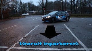 Vooruit inparkeren in een vak  Bijzondere verrichting [upl. by Akiemahs212]