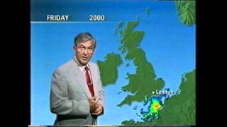 BBC Weather 1st July 1994Thunderstorms [upl. by Rahmann984]