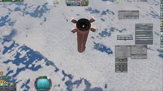 KSP  SEP Starship Expansion Project demonstration [upl. by Fisoi]