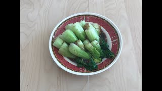 Bok Choy with Oyster Sauce  Pham Bam Kitchen [upl. by Rieger290]