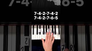 IDEA 10 Piano Tutorial shorts [upl. by Arnaldo]