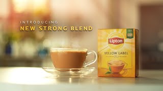 Introducing Liptons New Strong Blend [upl. by Hsirt]