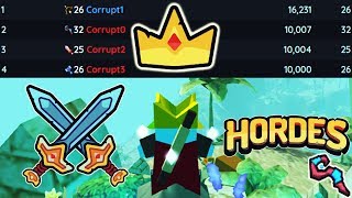 All Gold Crowns Achieved With Every Class 10K Fame  Hordesio PvP Highlights [upl. by Lauree]