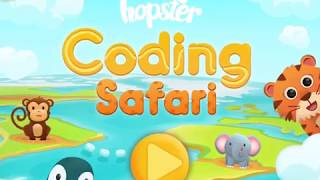 Coding game for young kids Hopster Coding Safari [upl. by Cathee477]