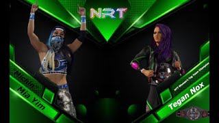 quotMichinquot Mia Yim vs Tegan Nox l NRT l WWE 2K24 [upl. by Annahc508]