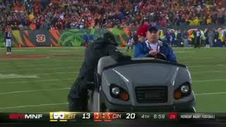 Vontaze Burfict Gets Carted Off The Field After Huge Hit [upl. by Sevik453]