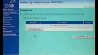 3Com Router Wireless OfficeConnect CableDSL [upl. by Akineg]