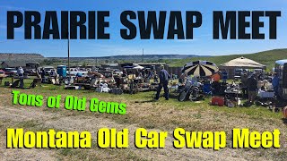 Exploring an AMAZING Local Old Car Swap Meet  Billings Swap Meet 2024 [upl. by Wittenburg]