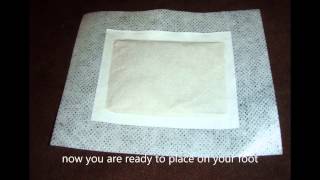 Detox Foot Pads  How To Use Them [upl. by Cathey]