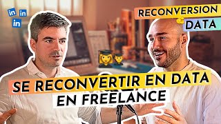 Se reconvertir et devenir Lead Data en freelance avec Benjamin Dubreu 58K abonnés LinkedIn 149 [upl. by Tobit]