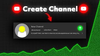 How to Create New YouTube Channel in 2024  YouTube Channel Kaise Banaye Full Process [upl. by Afton]