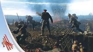 Verdun Gameplay  Bayonet Charge [upl. by Orodoet]