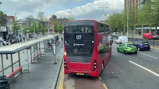 London Bus Ride 🇬🇧 Route 472 Thamesmead Town Centre to North Greenwich Station pls Subscribe 👍 [upl. by Ynohtnakram604]