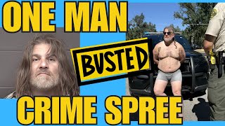 Man Commits Almost EVERY Crime HE CAN [upl. by Elleirda969]