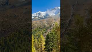 Quel beau paysage d automne  Valais  octobre 2024 [upl. by Zeuqram]