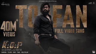 Toofan Video Song Hindi  KGF Chapter 2  Rocking Star Yash Prashanth Neel  Ravi Basrur Hombale [upl. by Nomla564]