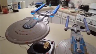 11000 USS Enterprise NCC1701B Build  Final [upl. by Merlina199]