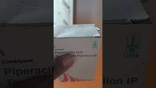 Tazar 45g IV single dose vial   piperacillin and Tazobactam injection lp [upl. by Pump141]