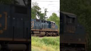 CSX M643 with CSX 3115 leading with a nice RL K5HL shorts [upl. by Beaston]