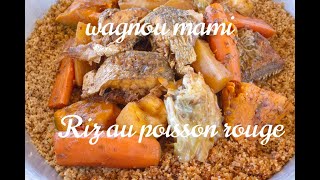 Comment préparer un bon Thieboudienne rouge Sénégalais riz au poisson rouge Sènègalais [upl. by Rayshell]