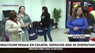 NOTA Multicom Maule en colbún espacios que se disfrutan 14 10 [upl. by Analaf]