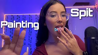 ASMR  1H INTENSE SPIT PAINTING YOUR FACE 💦 [upl. by Natelson]