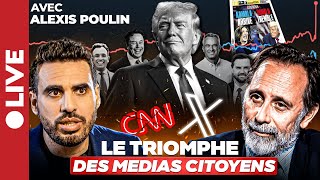 CNN seffondre et le journalisme citoyen explose  Idriss Aberkane reçoit Alexis Poulin [upl. by Aihc]