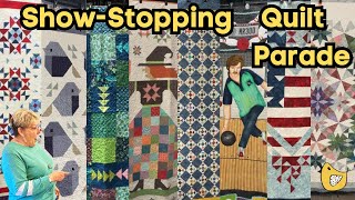 Beautiful Quilts And Friends At Quilt Show  2024 Emmett Idaho [upl. by Aidualk]