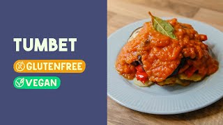 Baked Tumbet Mallorcan recipe  Spanish Ratatouille  Gluten free and Vegan [upl. by Wit981]