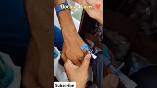 Iv cannula procedure ❣️ shorts cannula trending youtubeshorts mbbs doctor love song [upl. by Einitsed]