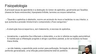 Apendicite Aguda  I Congresso de Clínica e Cirurgia [upl. by Ferdinande]